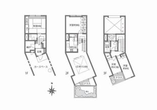 テラス東ヶ丘の物件間取画像